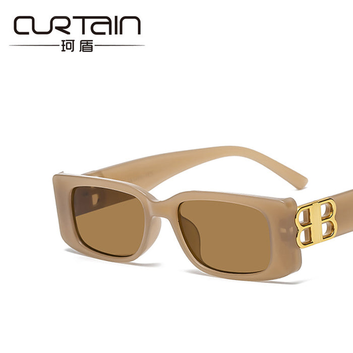 Wholesale Small frame square sunglasses, new retro sunglasses, trendy and personalized sunglasses