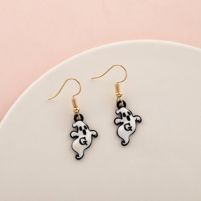 Wholesale   Earrings Temu Popular Devil Pumpkin Bat Holiday Earrings