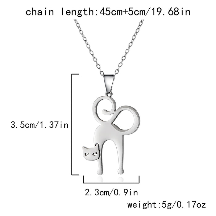 Wholesale  Element Titanium Steel Necklace Pumpkin Head Ghost Jewelry Pendant Personalized All-match Witch Necklace