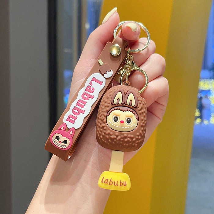 Wholesale  Bucktooth Doll School Bag Pendant Car Keychain