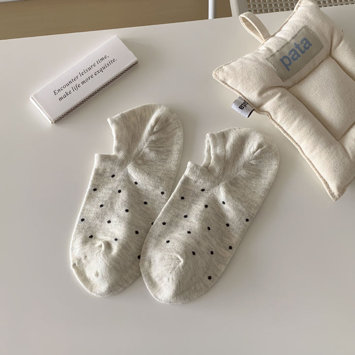 Wholesale Cotton sweat absorbing breathable socks, short socks, shallow mouth invisible socks