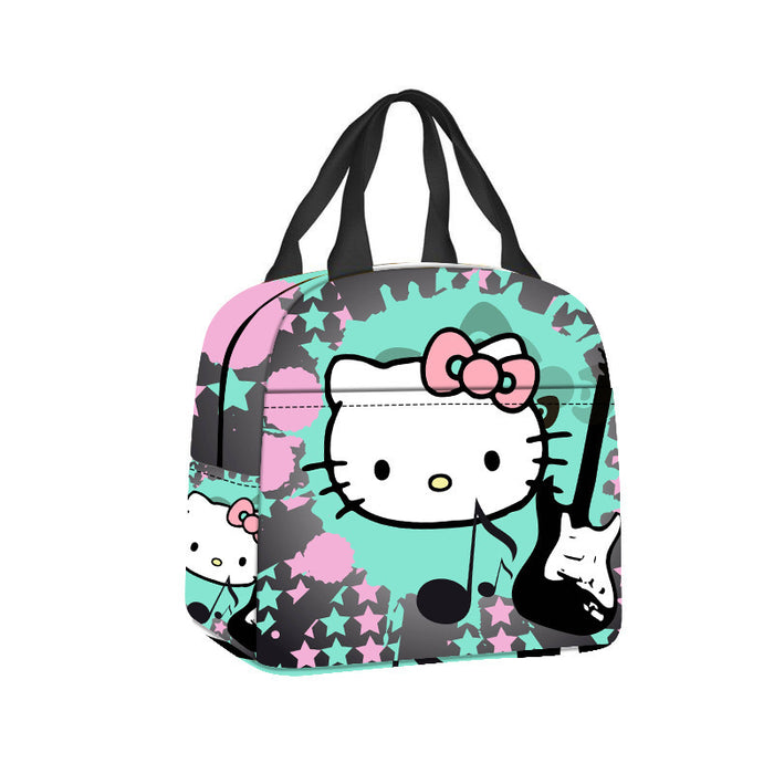 Wholesale Portable lunch bag cute cartoon lunch bag insulated lunch box bag with rice bag