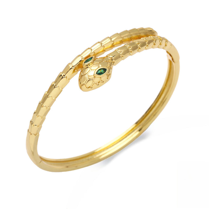 Wholesale Snake Bracelet Women's  Snake Bracelet Full Diamond Bracelet