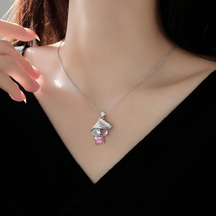 Wholesale Candy tassel necklace, candy necklace, fashionable and versatile pendant necklace