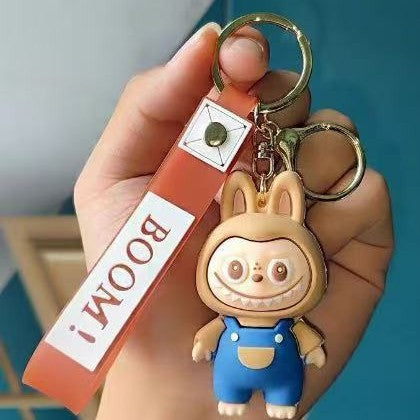 Wholesale  Lamb Doll School Bag Car Key Chain Pendant Small Gift Rab Small Sheep Keychain