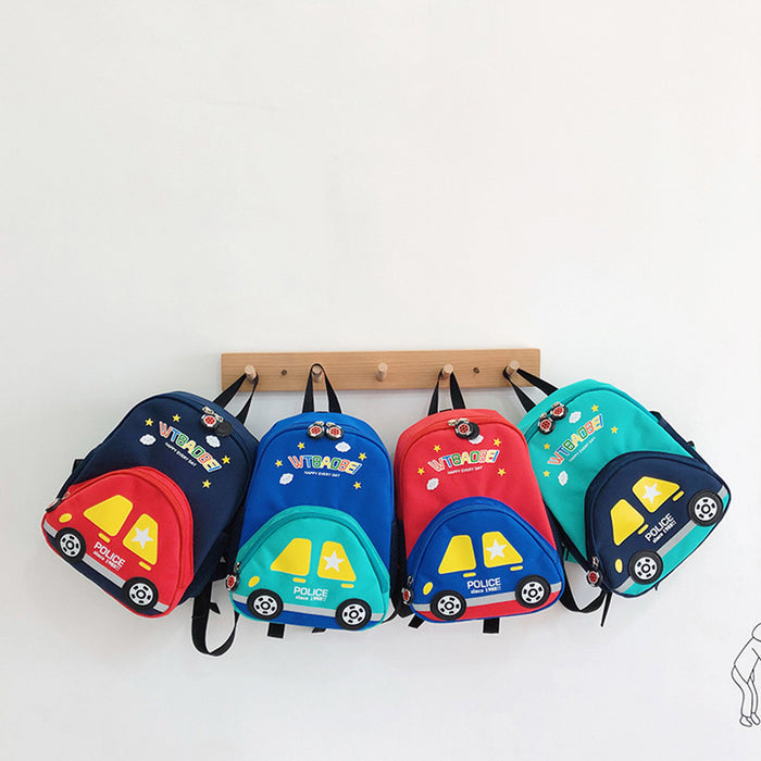 Wholesale Oxford Cloth New Children's Schoolbag Creative Car Backpack JDC-BP-YuanDuo021