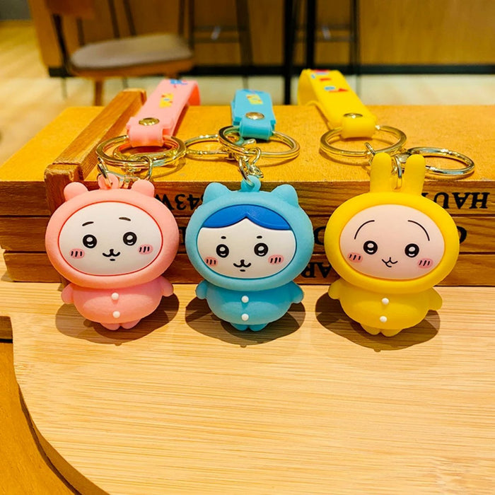Wholesale Cartoon cute  Keychain Pendant Car Keychain Cute School Bag Backpack Pendant