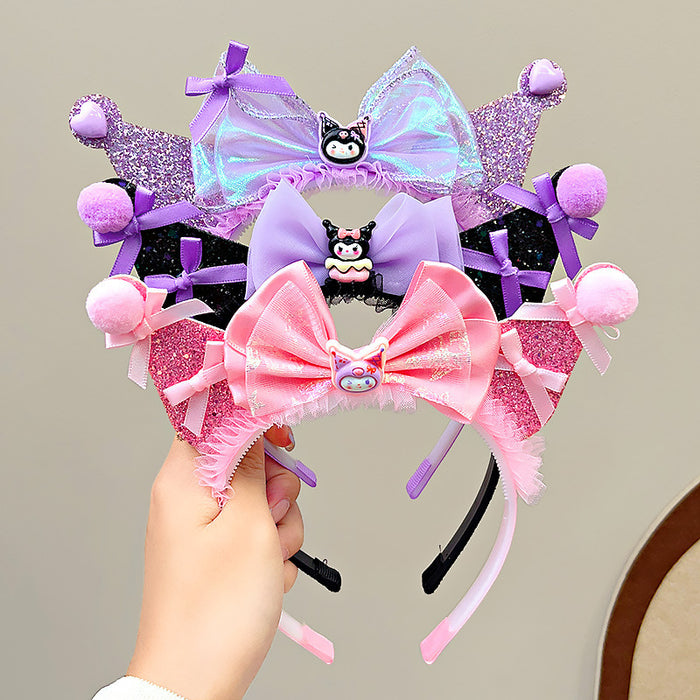 Wholesale 3D Ear Bow Fabric Headband JDC-HD-HengX004