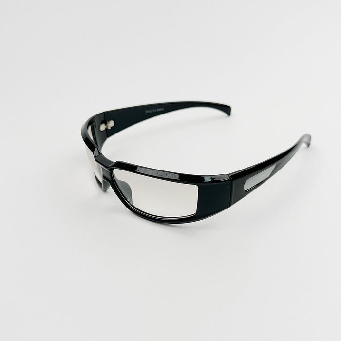 Wholesale Sunglasses Square Reflective Silver Frame Glasses