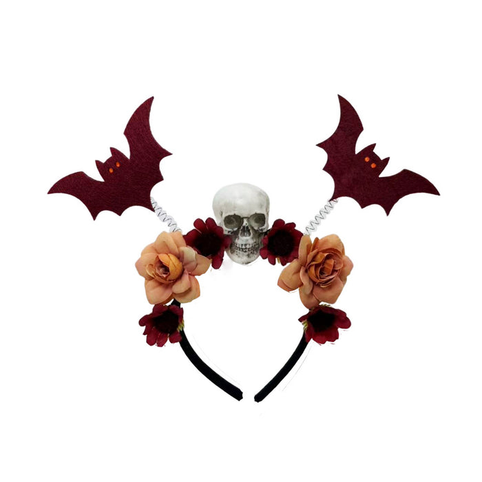 Wholesale  Bat Ghost Flower Headband Dark Style Party Decor Fashion Accessory Gift Resale