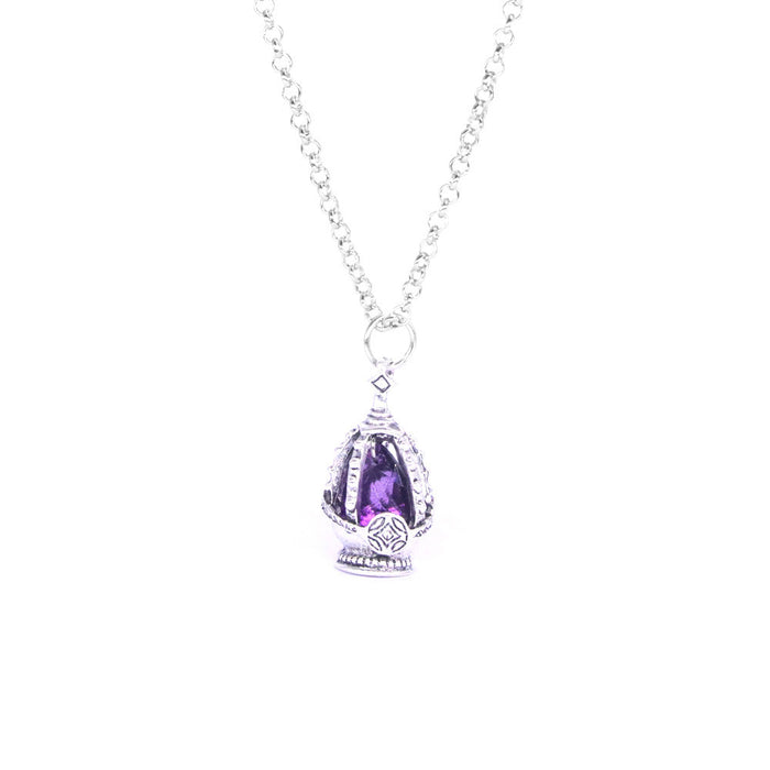 Wholesale Cartoon Gemstone Necklace Ring Set JDC-NE-YouM012