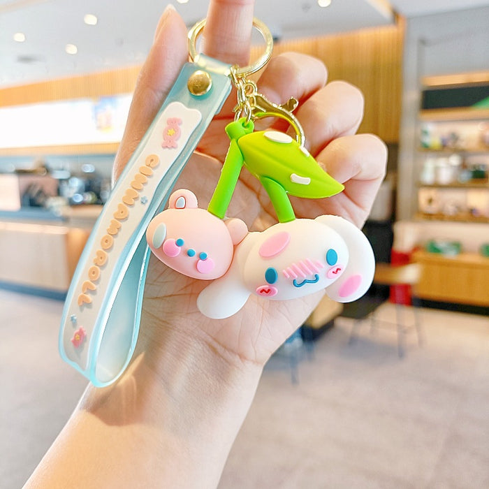 Wholesale Cartoon Doll Silicone Keychain JDC-KC-MingT267