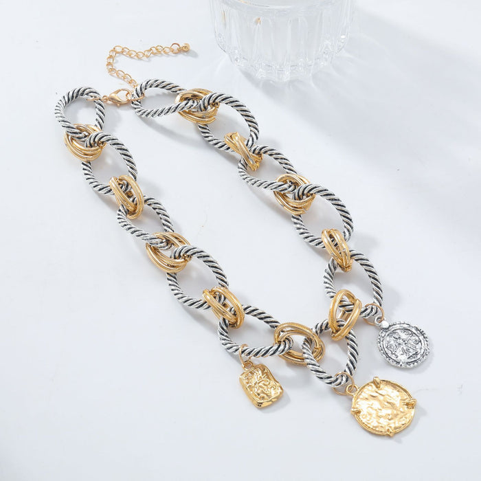 Wholesale Exaggerated Chain Necklace Bohemia Holiday Style