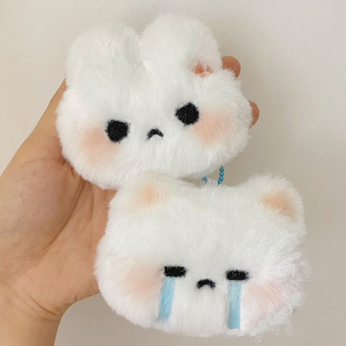 Wholesale Cute sweetheart rabbit plush toy pendant student schoolbag bag decoration chain super cute keychain gift