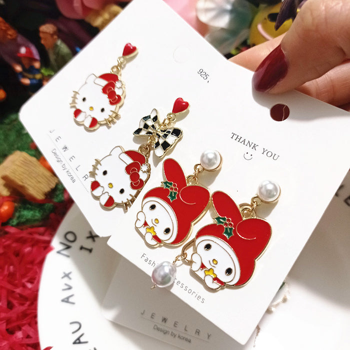 Wholesale Cartoon Alloy Earrings JDC-ES-Xingj047