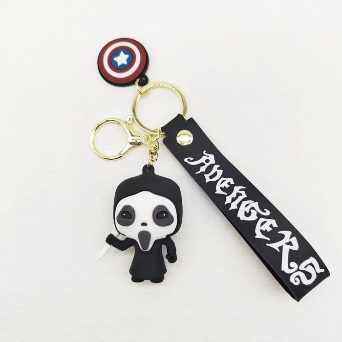 Wholesale Keychain Silicone Doll Pendant Car Bag Small Pendant