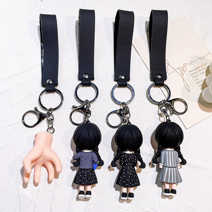 Wholesale 3D doll cartoon keychain