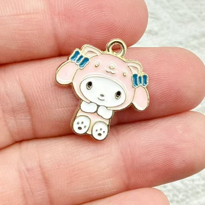 Wholesale 10pcs DIY jewelry accessories,  alloy pendants,  bracelet charms