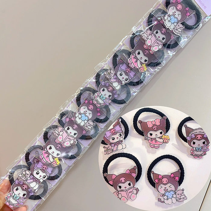 Wholesale Cartoon Rotating Fan Plastic Hair Tie(S)JDC-HS-YuWei005