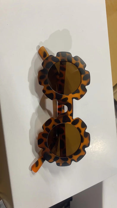Wholesale Children's Sunglasses Fashion Sunflower Personalized Children's Sunglasses Trend