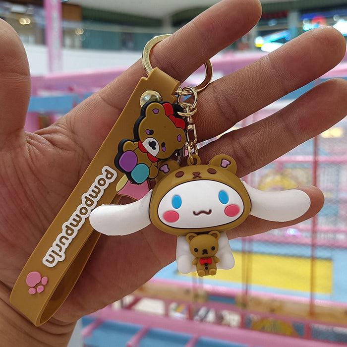 Wholesale PVC Cartoon Doll Keychain JDC-KC-KuangK021