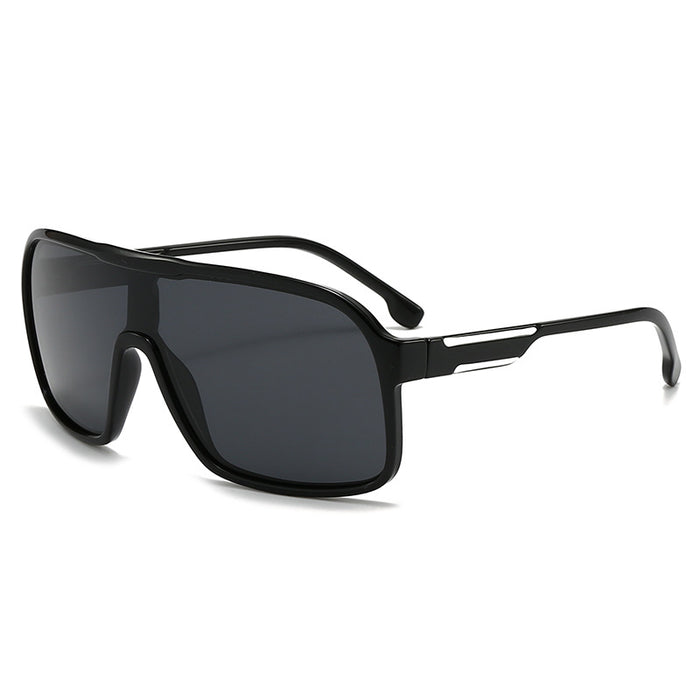 Wholesale New Polarized Large Frame Integrated Sunglasses Fashion Cycling Sports Mirrors Outdoor Sunshade Mirrors