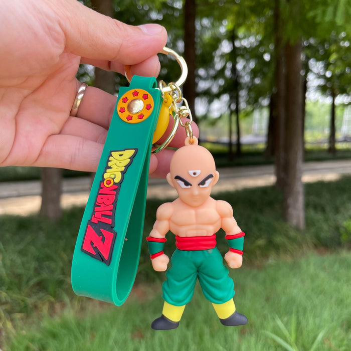 Wholesale Dropping glue doll keychain cartoon student backpack pendant car keychain claw machine blind box