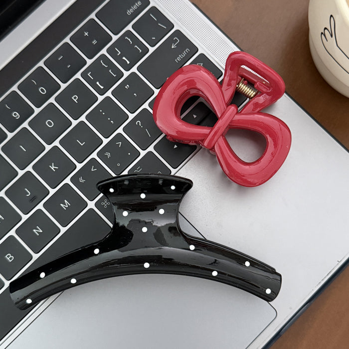 Wholesale Polka Dot High-End Hair Clip