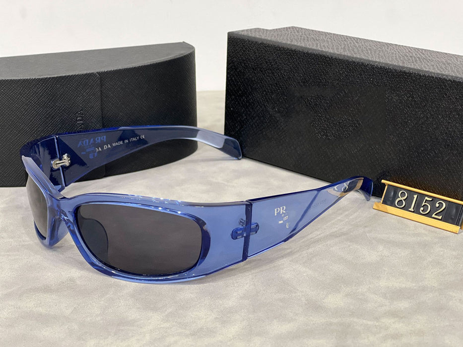 Wholesale  curved glasses women's anti-ultraviolet sunglasses sunglasses men's round face trend