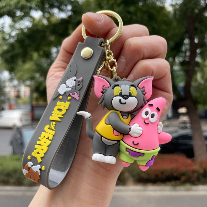 Wholesale Cartoon Keychain Fashion Accessory Boutique Resale Gift MOQ≥2