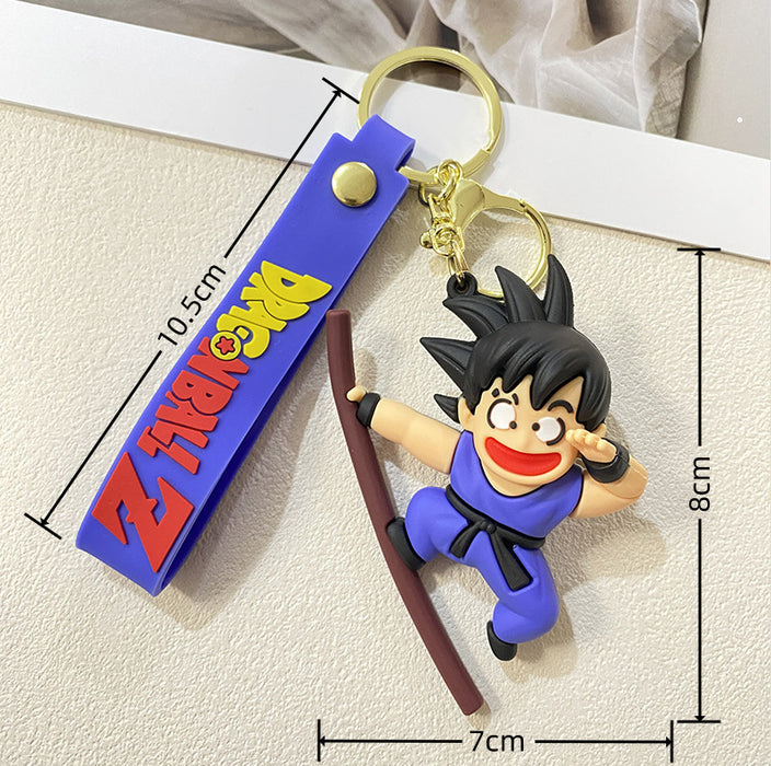 Wholesale Cartoon somersault cloud keychain cartoon toy student backpack pendant