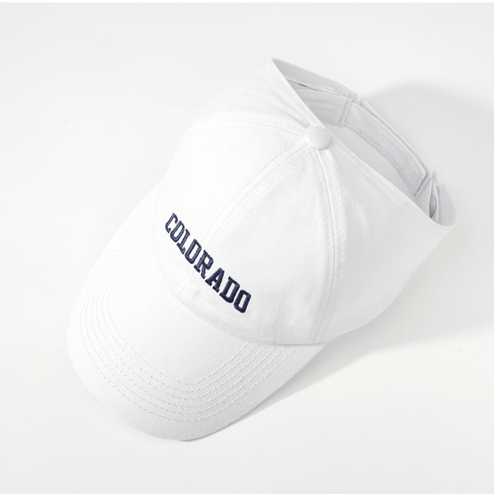 Wholesale Hat summer empty top running duckbill cap baseball cap sunshade sun hat