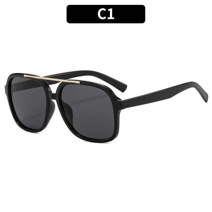 Wholesale Retro Square Pilot Sunglasses for Women - UV400 Fashion Sunwear for Outings