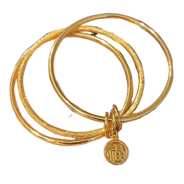 Wholesale Imitation gold bracelet for women, imitation gold color bracelet, slim and simple design