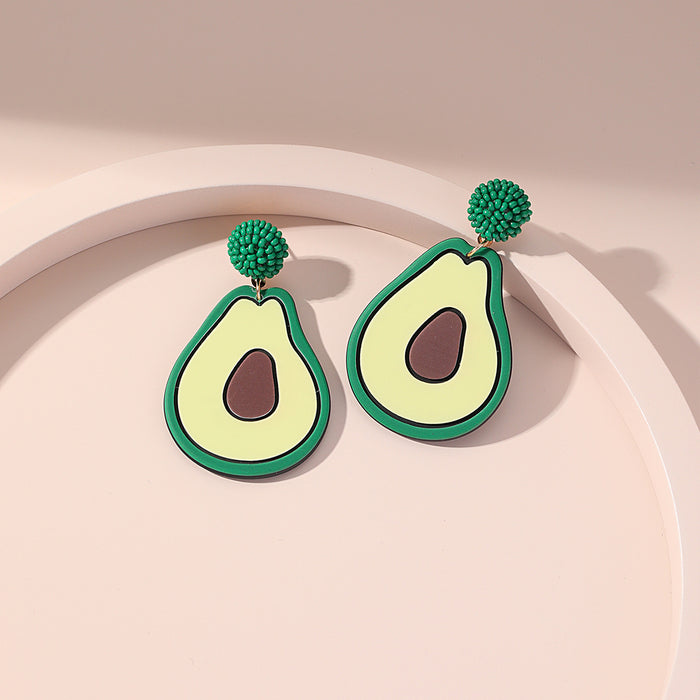 Wholesale Creative Fruit Earrings for Women JDC-ES-Gute058