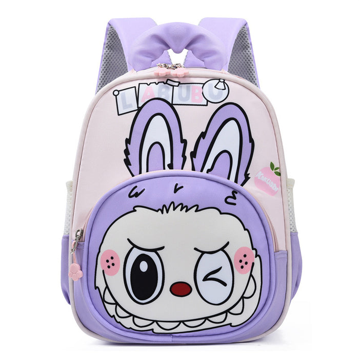 Wholesale children' s schoolbag backpack with spine protection