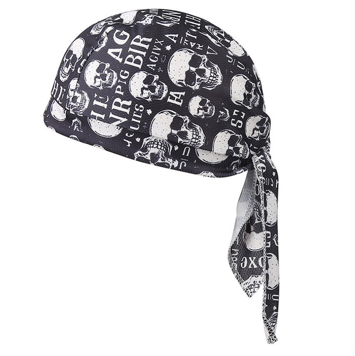 Wholesale Sports Print Skull Pirate Hat Outdoor Adult Men and Women Sunscreen Hat