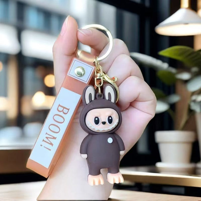 Wholesale Plush plush Keychain School Bag Pendant Key Chain Boys Gift