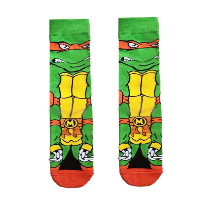 Wholesale All-season anime-themed cotton mid-calf socks