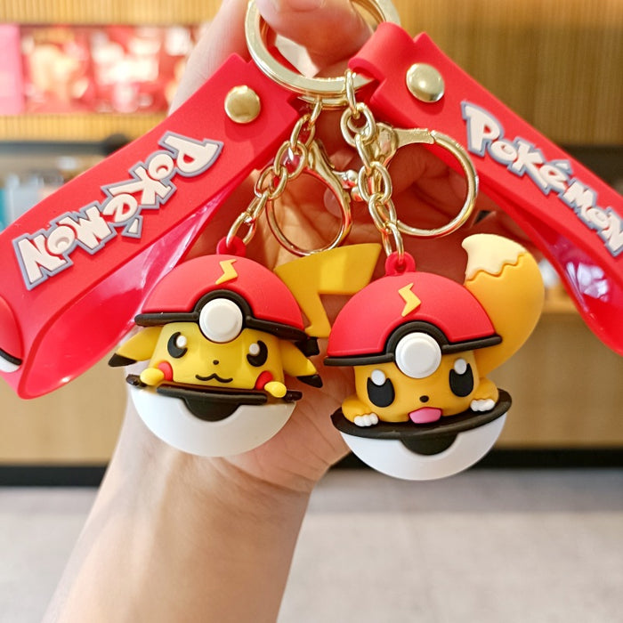 Wholesale Cartoon Keychain with PVC Car Key Accessory for Boutique Resale