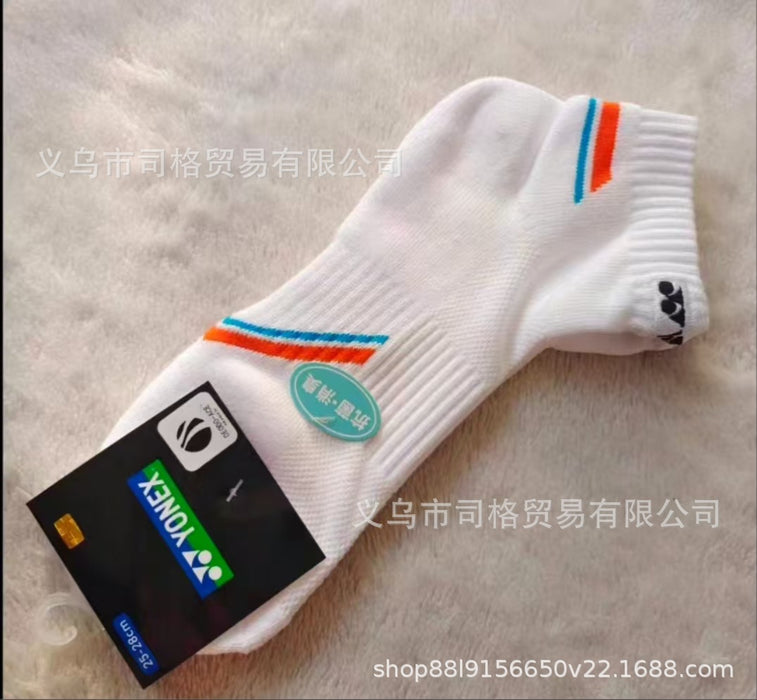Wholesale Badminton socks embroidered short tube, mid tube, outdoor running socks, sweat absorbing and anti slip sports