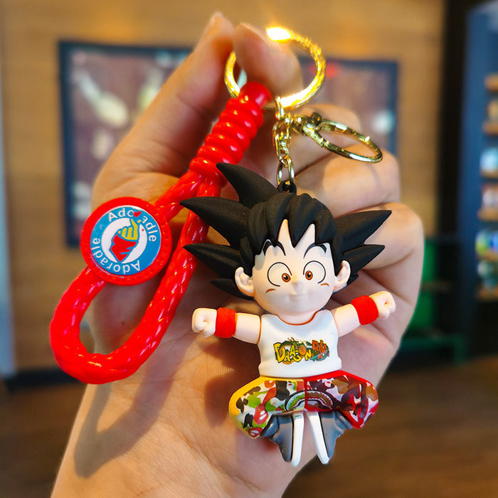 Wholesale Cartoon Doll Silicone Keychain JDC-KC-Tingm268