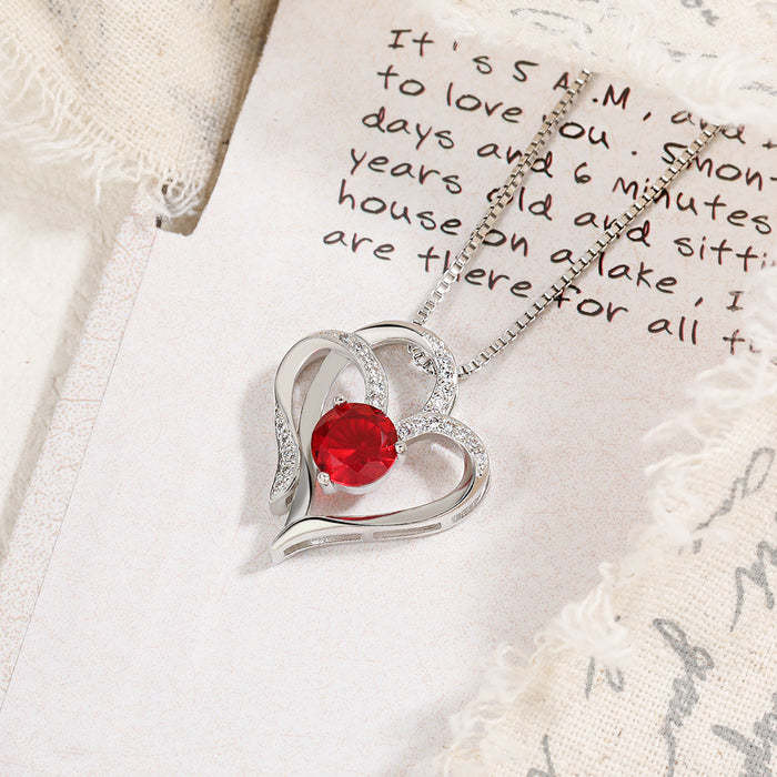 Wholesale Necklace High-grade Inlaid Colorful Zircon  Necklace