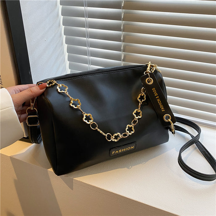 Wholesale Texture bag, new trendy and versatile crossbody bag, simple and fashionable single shoulder small square bag