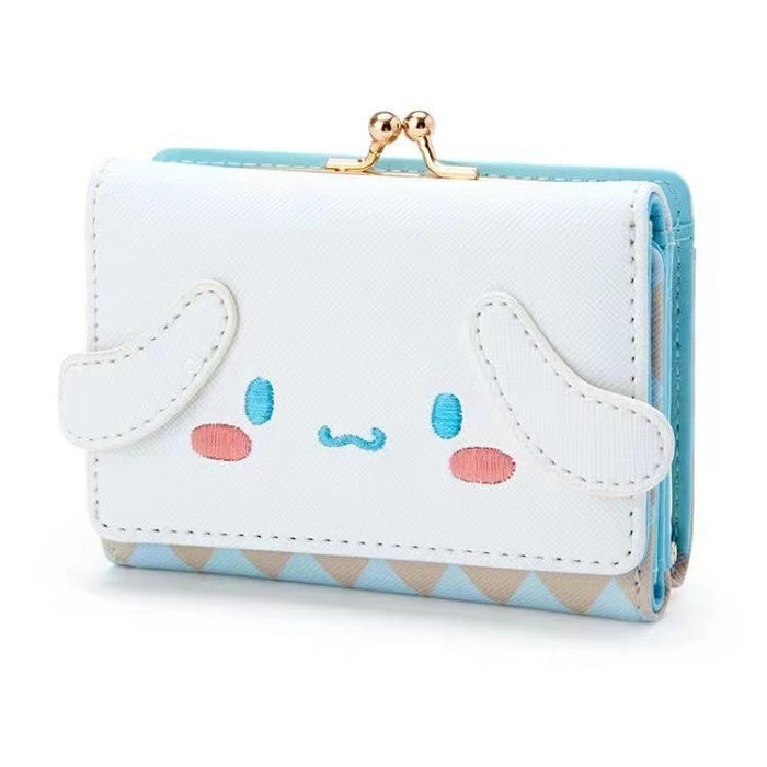 Wholesale Cinnamon Dog Coulomi Wallet PU Leather Zipper Buckle Merlot MLD Card Holder Wallet Short Cute Cartoon JDC-WT-QT002