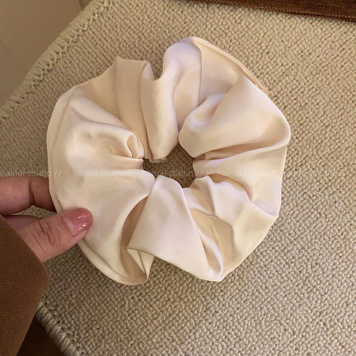 Wholesale Satin texture hair loop, high-end feel, meatball hair tie, hair tie, rubber band hair accessory
