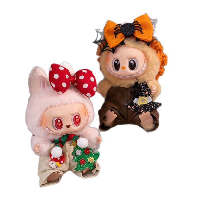 Wholesale  Christmas doll overalls replacement outfit