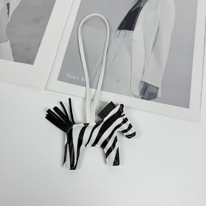 Wholesale Pendant Pu Zebra Wingless Leather Bag Pendant Keychain Bag Pendant