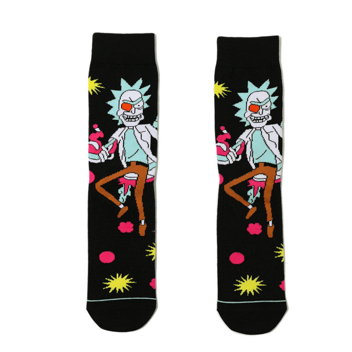 Wholesale Anime mid-calf socks,  couple socks