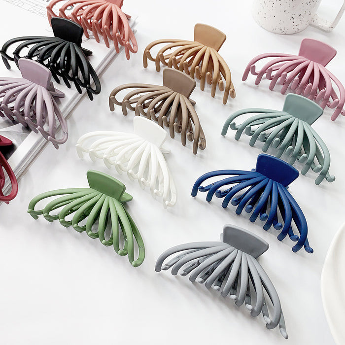 Wholesale Acrylic Hair Claw Clip - Large Chic Green Fashion Hair Accessory for Women Everyday Styling Gift